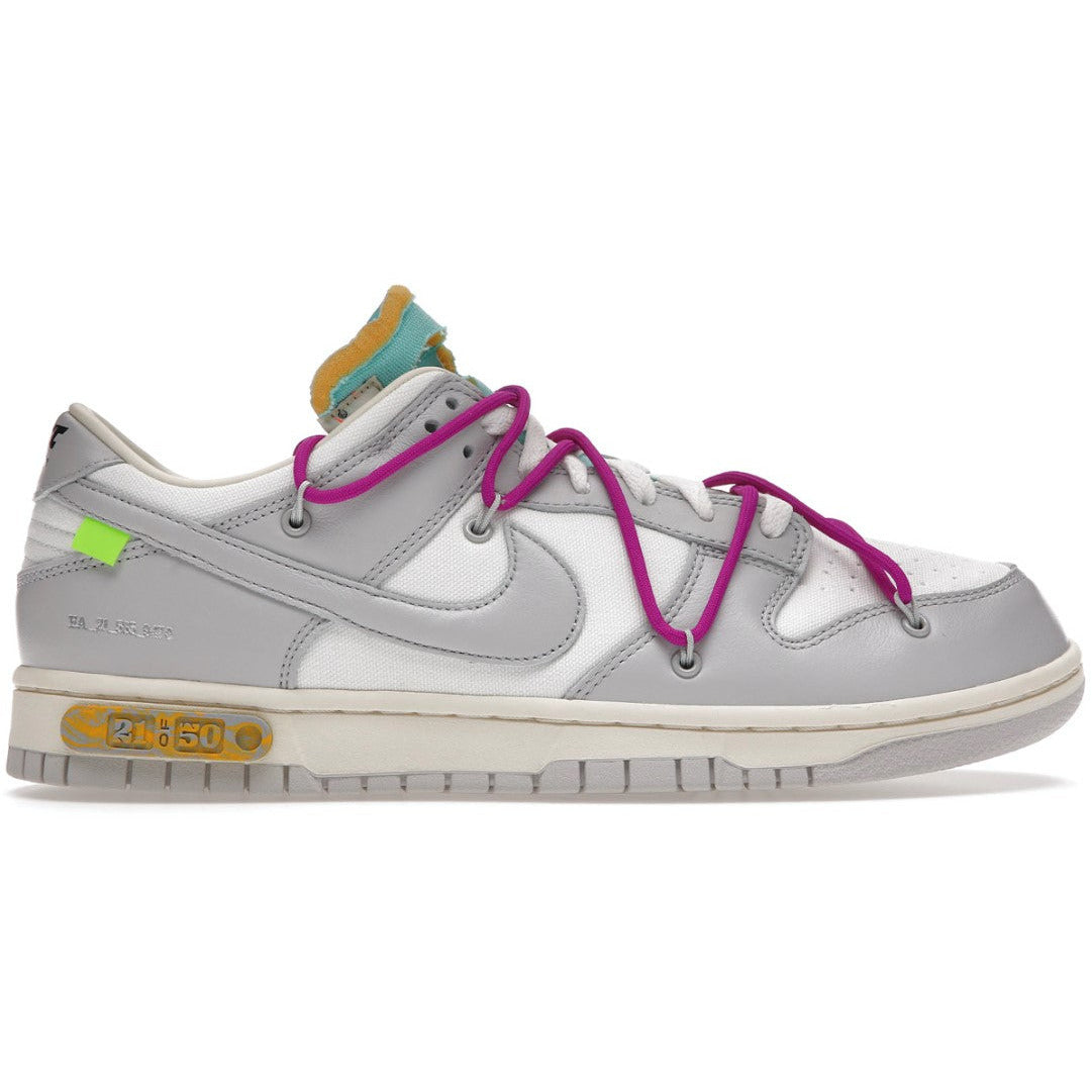 NIKE - Dunk Low x Off-White "Lot 21" USADO - THE GAME